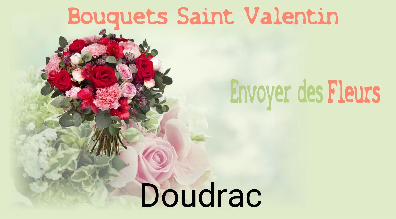 Roses de Saint-Valentin livrées à Doudrac